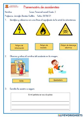 Prevención de accidentes