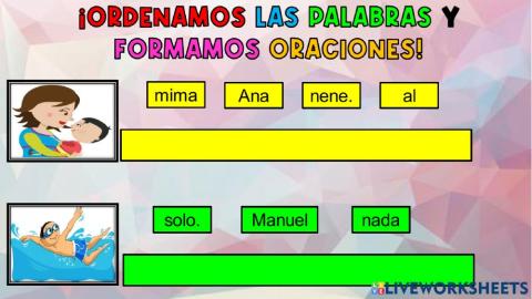 Oraciones con n