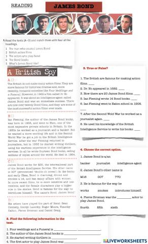 Reading James Bond