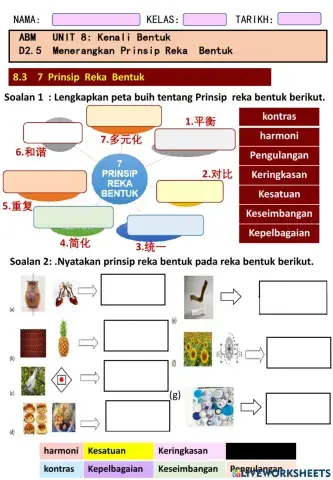 ABM  Unit 8  :  Kenali Bentuk -Prinsip RB