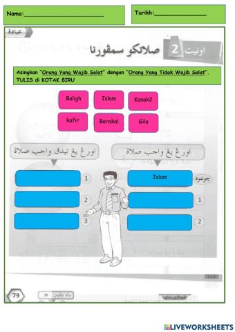 Syarat Sah dan Wajib Solat