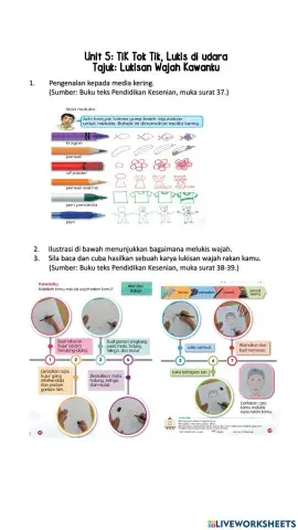 Unit 5: Lukisan Wajah Kawanku
