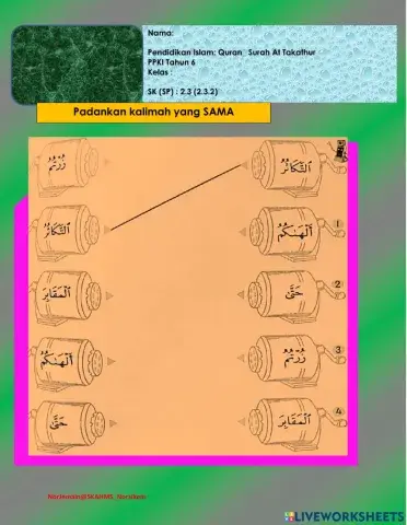 Surah At Takasur Thn 6 PPKI