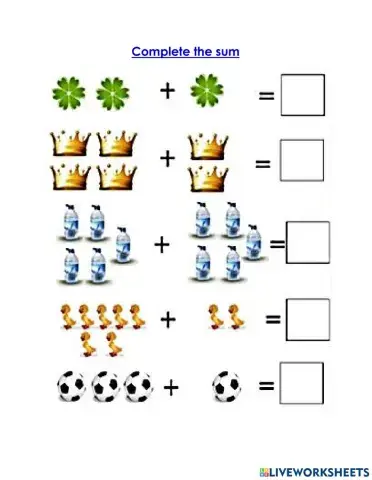 Add two numbers with the sum within 10