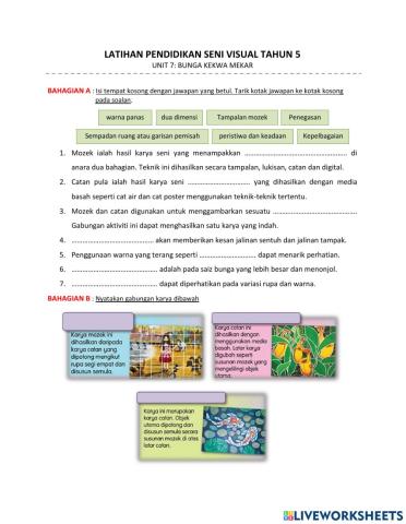 Unit 7 BUNGA KEKWA MEKAR