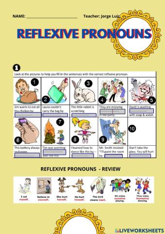 Reflexive pronouns