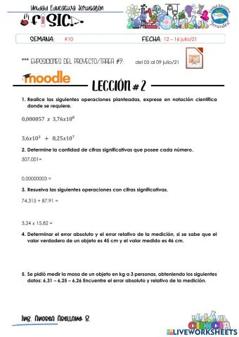 Cifras significativas y NC