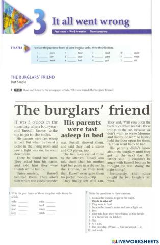 everything went wrong