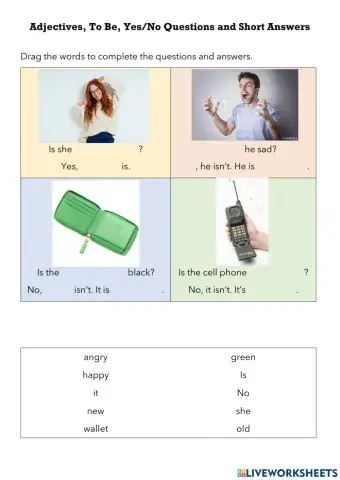 Yes No Questions and Short Answers