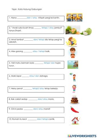 Kata hubung gabungan