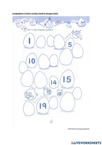 Matematik-nombor 1-20