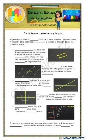 0.B.1.b Relaciones entre Líneas y Ángulos