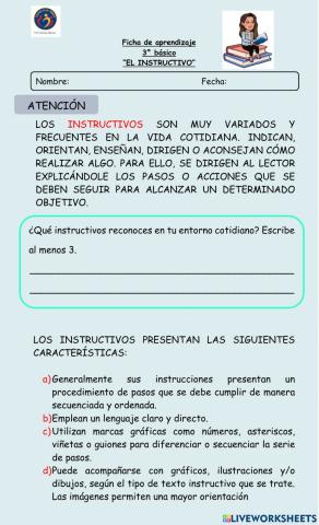 Ficha el instructivo