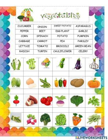 Vegetables 2