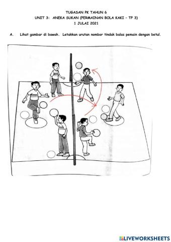 Permainan bola kaki - PJ t6