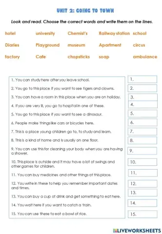 Get ready for flyers unit 2