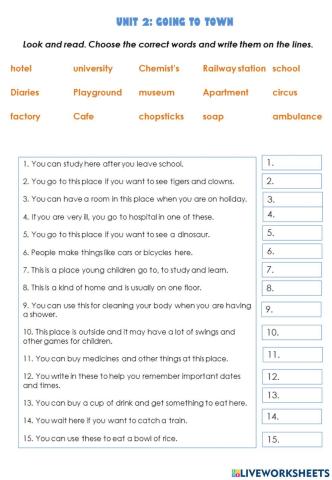 Get ready for flyers unit 2