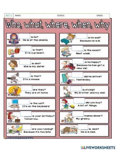 5th Grade Review on questions