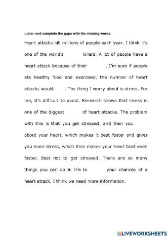 Heart attack -  L.11