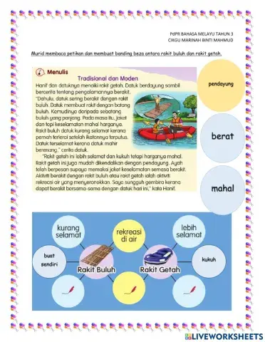 Tradisional dan moden