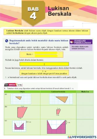 4.1 Lukisan Berskala