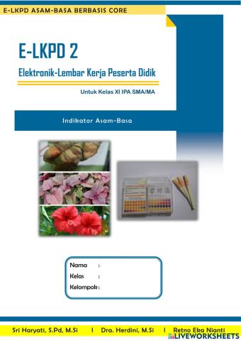 LKPD 2 Indikator asam basa