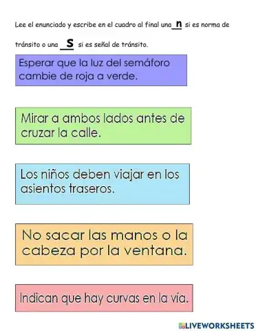 Medidas de seguridad vial