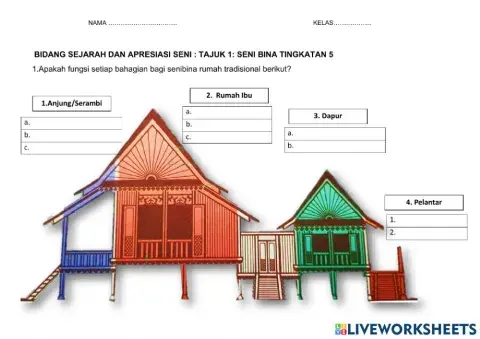 Psv tingkatan 5  - seni bina