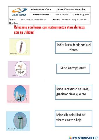 Instrumentos atmosféricos