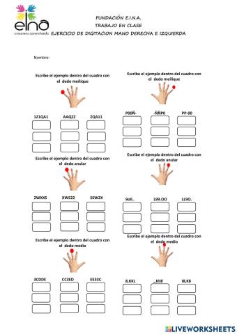Ejercicio en clase 6ta unidad