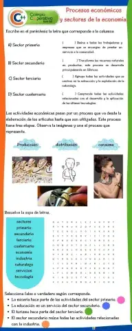 Sectores de la economía