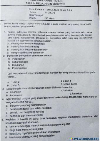 Tema 5 sub tema 3 & 4