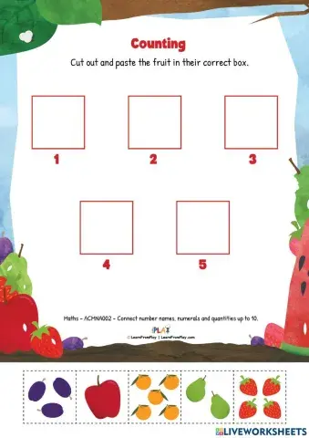 The Very Hungry Caterpillar - Counting