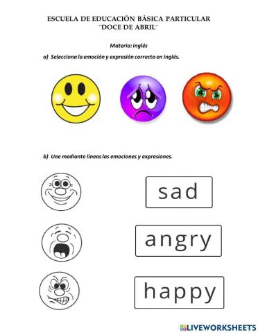 Emociones y expresiones