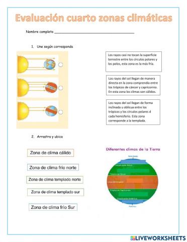 Zonas climáticas y estaciones del año
