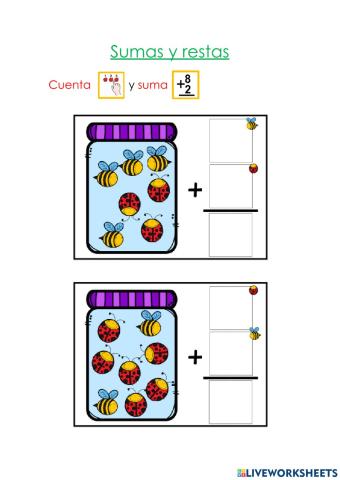 Sumas y restas
