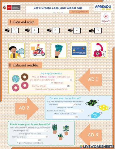 Advertisement listening