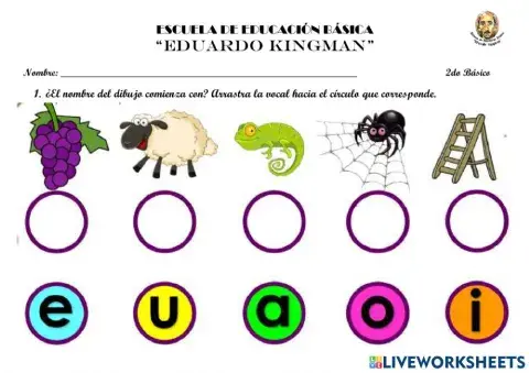 Actividad de la vocales