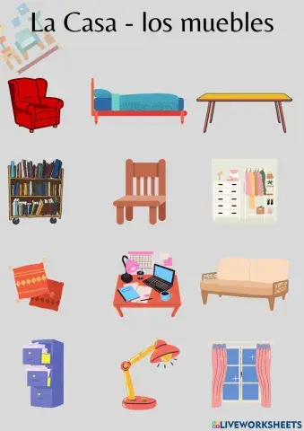 La Casa - los muebles