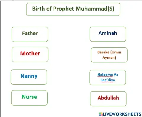 Birth of prophet muhammad(S)