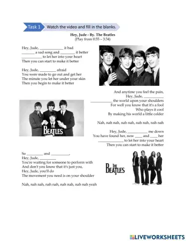 Unit 4 (Holidays and Special Events) - Task 1