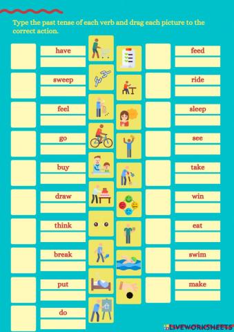 Irregular verbs