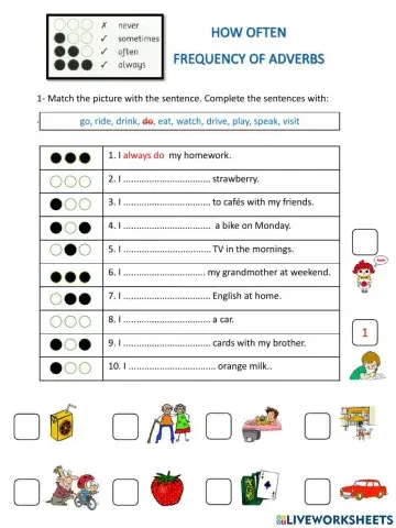 Adverb of frequency 1