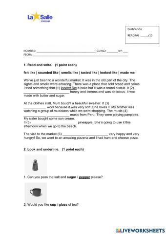 Tema 9 inglés 4º cambridge