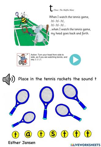 Jolly Phonics: sound 'i'