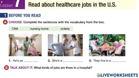 Reading about Healthcare Jobs