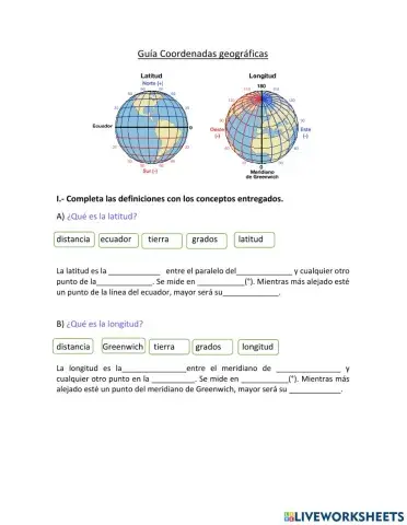 Guia paralelos meridianos 4to