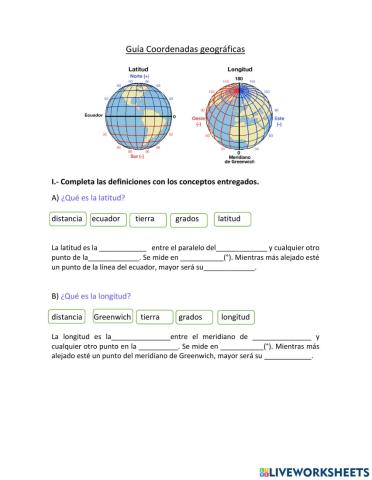 Guia paralelos meridianos 4to