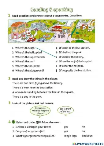 Prepositions of place