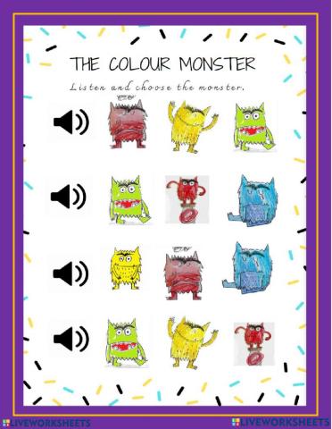 Color monsters